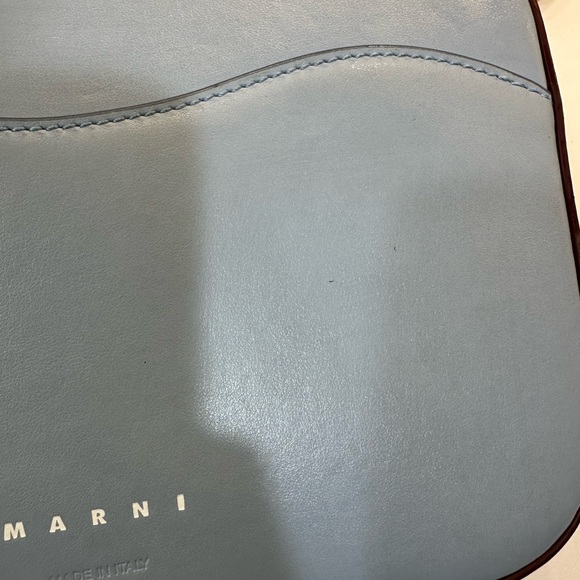 ❌SOLD❌Marni color block camera bag leather blue yellow brown - Picture 10 of 10
